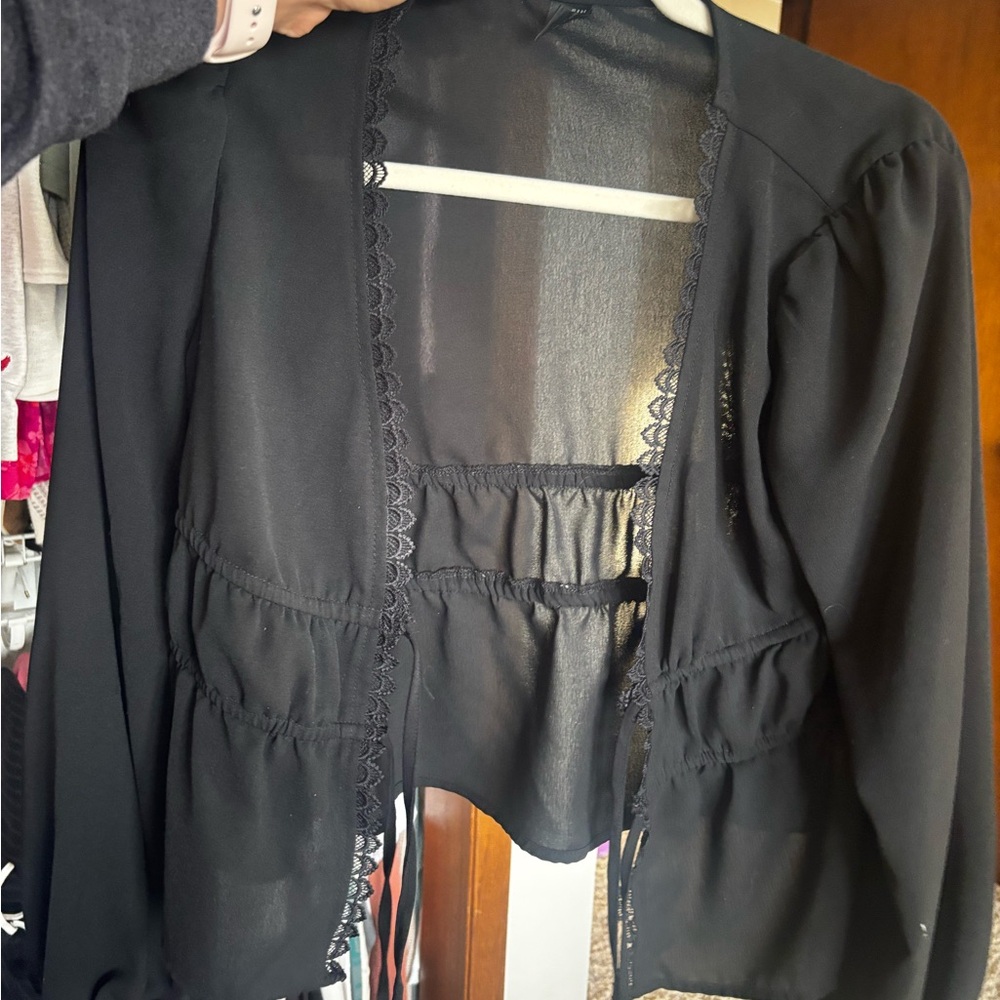 Elegant Black Women's Coverup